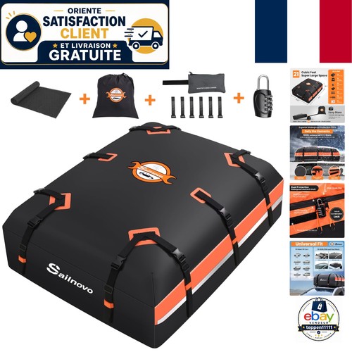 Coffre toit voyage - coffre, de