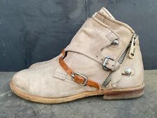 Airstep Boho Brown Comfort, Buckle Zip Moto Comfort  Sz- EUR 42 | US 11