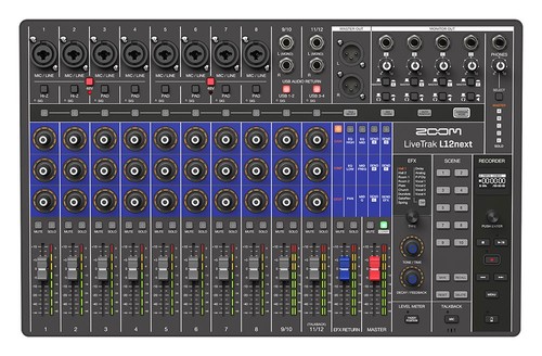 Zoom livetrak l12next digital - zoom,