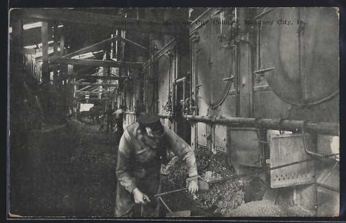 Carte postale mahanoy - postale, city