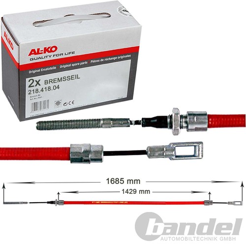Câble de frein - 2x,