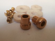 NEW SINTERED (HEAT PRESSED) BRONZE BUSHINGS THORENS TD124 E50 Complete Motor kit