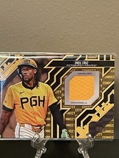2025 Topps Series 1 O’Neil Cruz City Connect Game Used Memorabilia Gold/50 SSP.