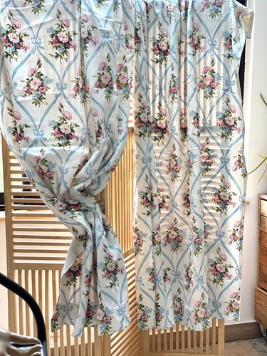 Paire rideaux romantiques - paire,