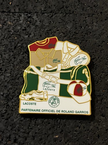 Pin lacoste roland garros - pin’s,
