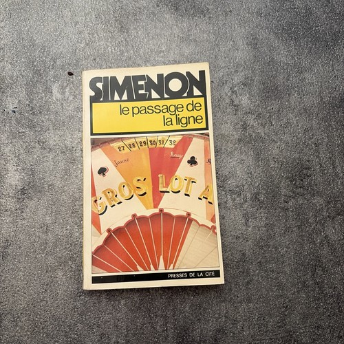 Simenon passage la ligne - simenon, de
