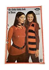 Patons 986 Slinky Look in Totem 8 Ply Womens 1970s Knit Patterns