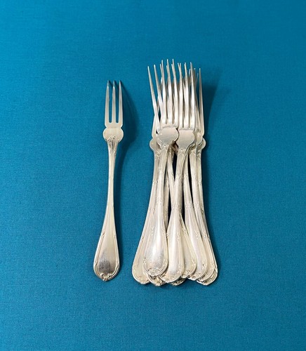 Christofle fruit forks model - christofle,