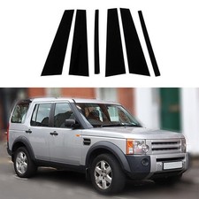 Fit For Land Rover Discovery 4 LR4 2009–2016 Pillar Posts Door Window Trim Cover