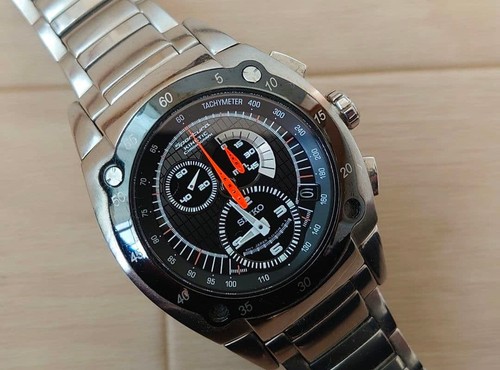 Chronographe seiko sportura - chronographe,