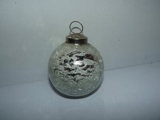 ancienne boule de noël verre