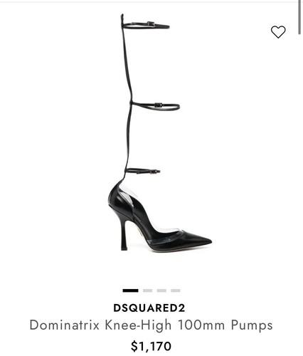 Dsquared2 dominatrix knee - dsquared2,