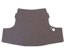 Matelassé Cuir éco MARRON Tapis coffre pour Trabant 1.1 berline 1989-1991