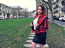 Veste blouson Noir Rouge