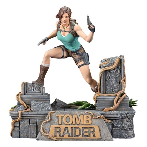 Tomb raider statue lara croft - tomb,