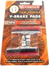 2 PATINS DE FREINS VTT FIBRAX