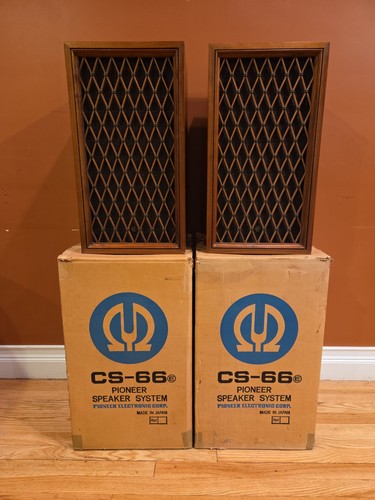Pioneer 66e speakers with - cs-66e,