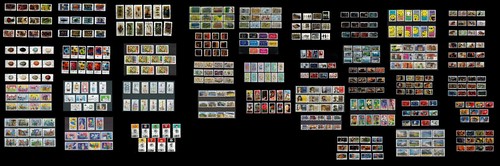Série timbres français - la, de