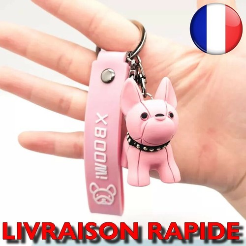 Porte clés punk cuir chien - punk,