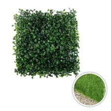 1 x murs de plantes artificielles feuillage haie herbe tapis panneaux de verdure