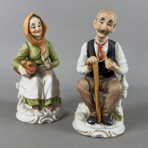 Couple âgées statues - couple,