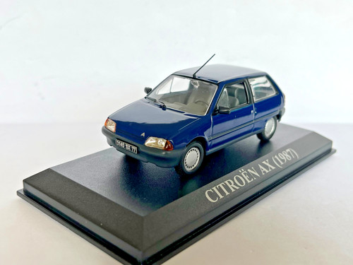 Voiture citroen 1987 bleue - voiture,