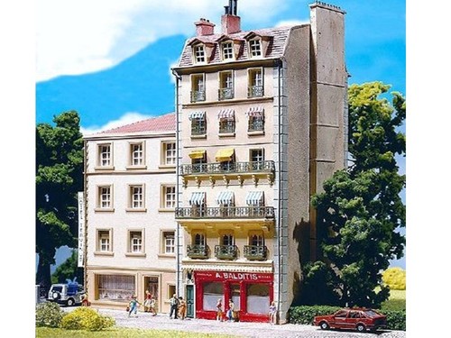 Faller immeuble ville ho - de,