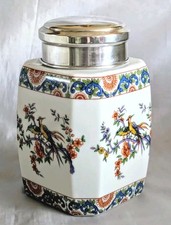 Boîte à Thé Porcelaine De