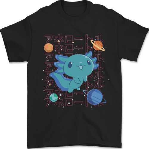 Shirt kawaii axolotl - axolotl, dans