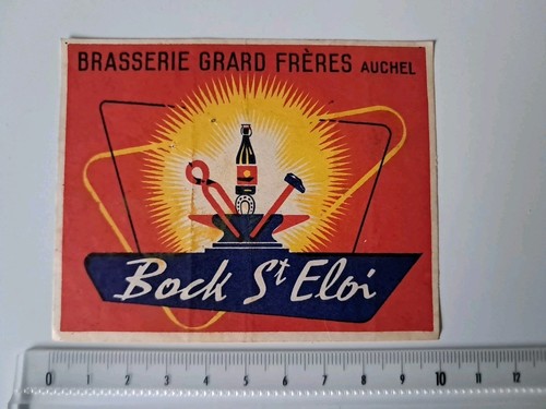Old label beer bock - label, st