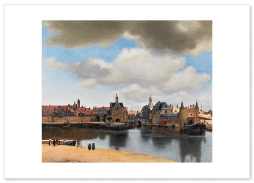 Johannes vermeer view delft - of,