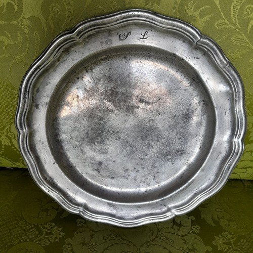 Ancienne assiètte louis - assiètte, xv