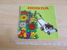 Honda tiller sticker, mower