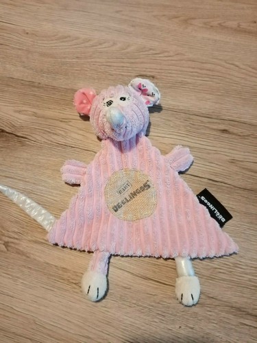 Doudou deglingos souris rose - doudou,