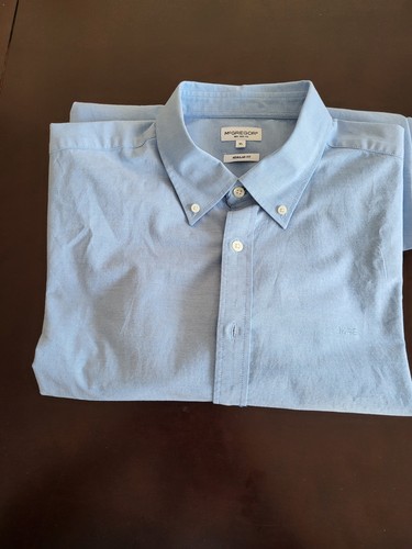 Chemise oxford mcgregor bleu - mcgregor,