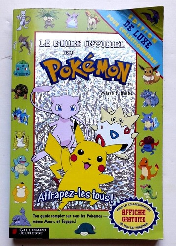 Guide officiel des pokemon - le,