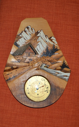 Beau thermomètre baromètre