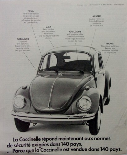 Publicité voiture vw - publicité,