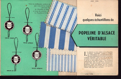 Popeline veritable alsace - popeline,