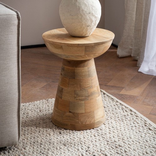 Table appoint bois massif - table,