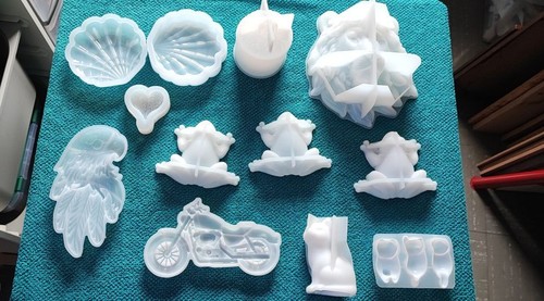 Lot moules silicone - de,