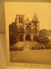 Postcard Vintage Cars France Le Mans 1941 Edition Gaby