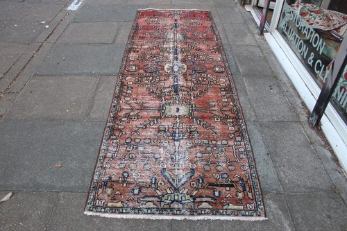 Tapis oriental fait - main, laine