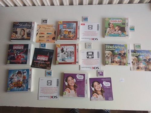 Lot jeux 3ds - de,