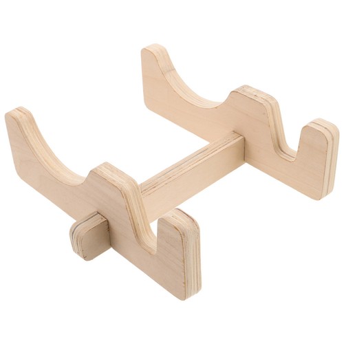 Khaki wood skateboard - wood, display