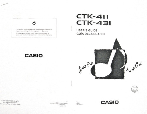 Casio ctk 431 and - casio,