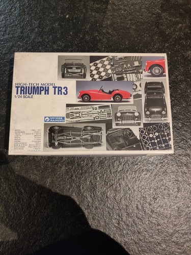 Maquette triumph tr3 gunze - triumph,