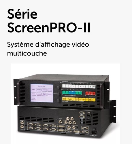 Barco screen pro - barco, pro‑iisystème