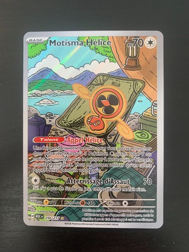 Carte pokémon motisma hélice - pokémon,