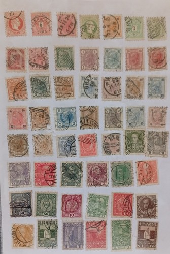 194 timbres ancien autriche - timbres,